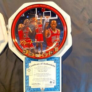 Michael Jordan Bradford plate